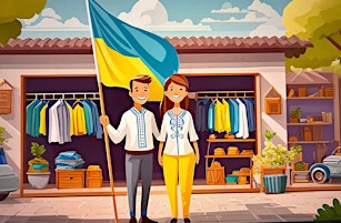 Primaire afbeelding van Garage and Bake Sale Supporting Ukraine