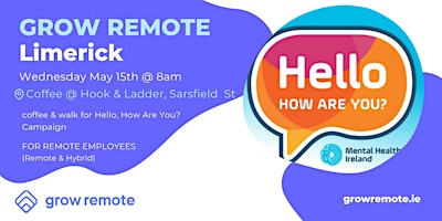 Coffee & walk for remote employees in Limerick primary image