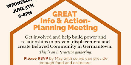 Primaire afbeelding van GREAT Housing Info & Action-Planning Meeting