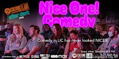 Hauptbild für Culture Lab LIC After Dark presents Nice One! Comedy