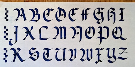 Modified Old English Calligraphy
