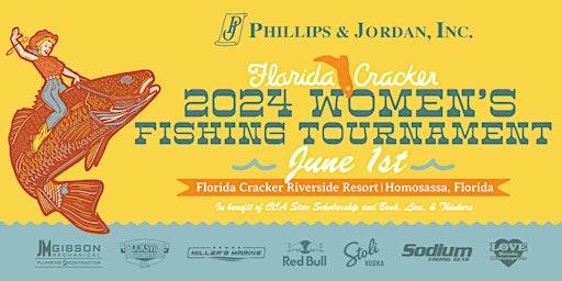 Imagem principal do evento 2024 Florida Cracker Ladies Fishing Tournament