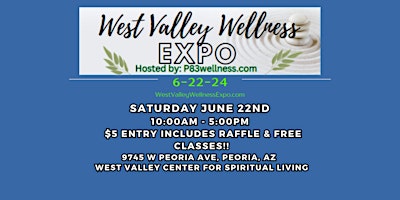 Imagen principal de West Valley Wellness Expo and Psychic Fair in Peoria Arizona