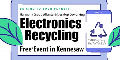 Imagem principal do evento Electronics Recycling Day