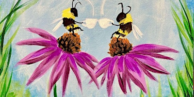 Primaire afbeelding van Bee Tea - Paint and Sip by Classpop!™