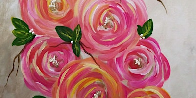 Imagem principal do evento Bushel of Blooms - Paint and Sip by Classpop!™