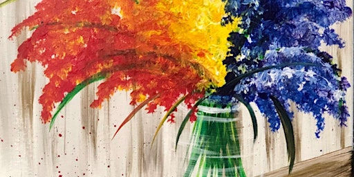 Immagine principale di Prismatic Blooms - Paint and Sip by Classpop!™ 