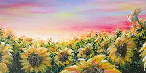 Primaire afbeelding van Field of Sunflowers - Paint and Sip by Classpop!™
