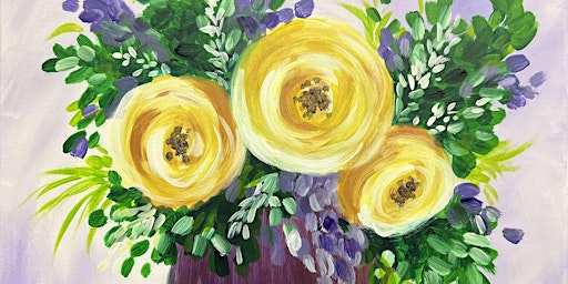 Golden Lilacs - Paint and Sip by Classpop!™ primary image