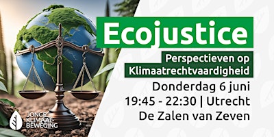 Imagem principal do evento Ecojustice: Perspectieven op Klimaatrechtvaardigheid