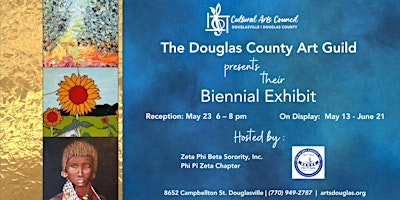 Image principale de Douglas County Art Guild Biennial Exhibit Opening