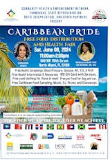 Free Caribbean Pride and Food Distribution Event