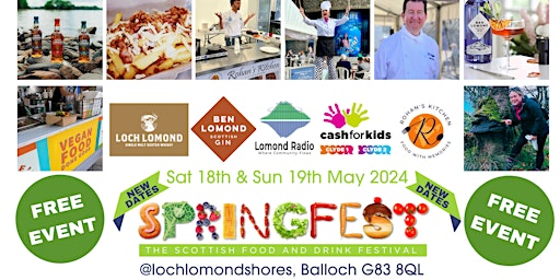 Imagem principal do evento Loch Lomond Springfest Food & Drink Festival 2024