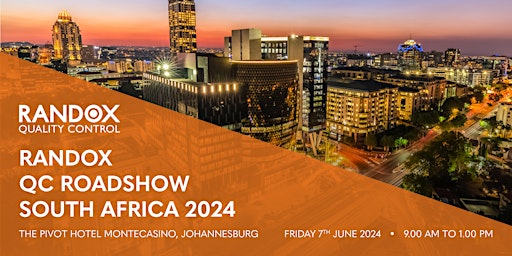 Hauptbild für Randox Roadshow South Africa- Johannesburg