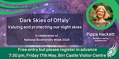 Primaire afbeelding van Dark Skies for Offaly: Valuing and protecting our night skies