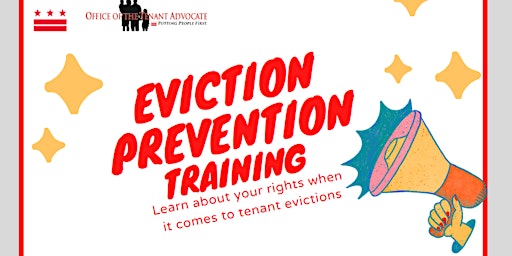 Office of the Tenant Advocate Eviction Prevention Class (May)