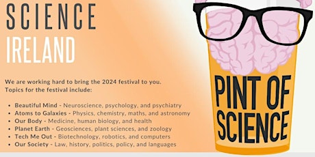 Pint of Science Ireland Festival 2024 - Our Body (Dublin)