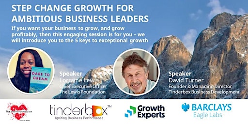 Imagem principal do evento Step Change Growth for Ambitious Business Leaders