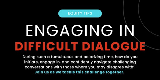Primaire afbeelding van Tips for Engaging in Difficult Dialogue