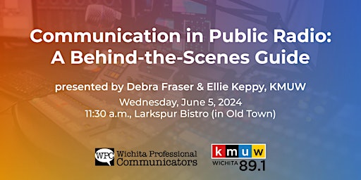 Imagem principal do evento Communication in Public Radio: A Behind-the-Scenes Guide