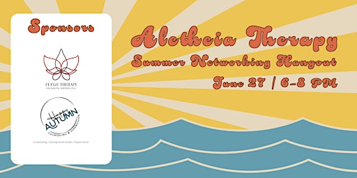 Aletheia Therapy Summer Networking Hangout primary image