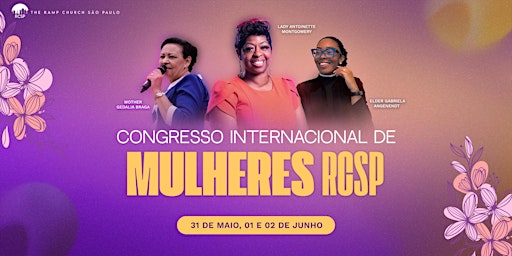 Imagem principal do evento Congresso Internacional de Mulheres RCSP