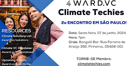 Encontro Climate Techies São Paulo