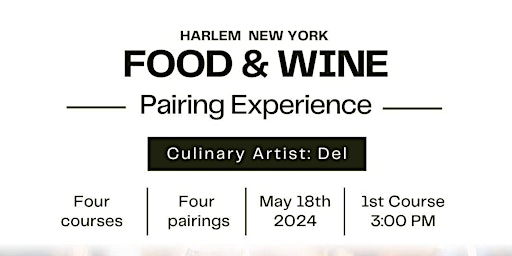 Harlem Food & Wine Pairing experience primary image