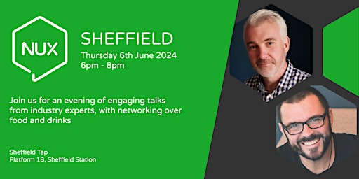 Imagem principal do evento NUX Sheffield - Uncovering the impact of AI in the world of UX