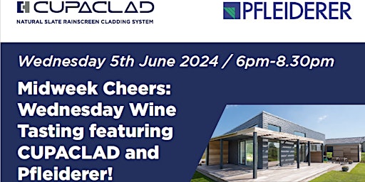 Image principale de Midweek Cheers: Wednesday Wine Tasting with CUPACLAD and Pfleiderer