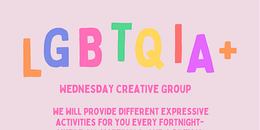 LGBTQIA Wednesday Creative Group primary image