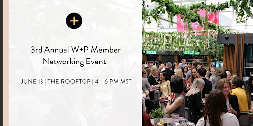 Primaire afbeelding van 3rd Annual W+P Member Networking Event