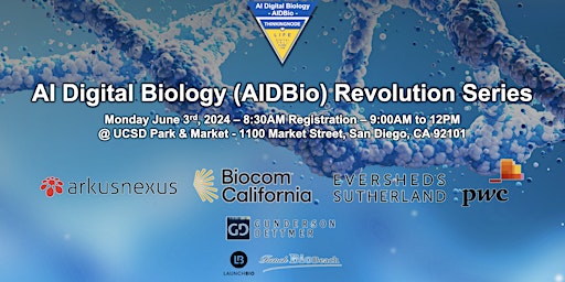 Imagem principal do evento AI Digital Biology (ADIBio) Revolution Series