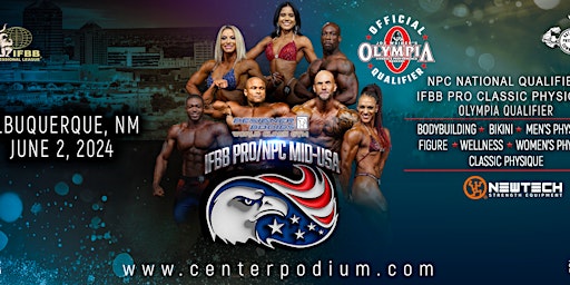 Imagem principal do evento IFBB Pro/NPC Mid-USA FINALS