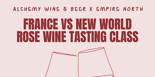 France vs New World Rose Wine Class primary image