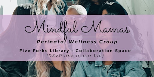 Immagine principale di Mindful Mamas | Perinatal Wellness Group 