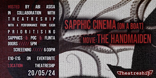 GUEST CURATED: Abi Asisa's Sapphic Cinema - Vol. 2 (film TBC) primary image