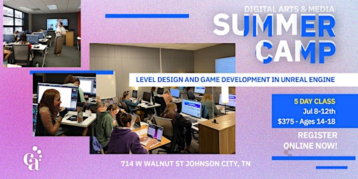 Primaire afbeelding van Digital Summer Camp: Level Design and Game Development in Unreal Engine