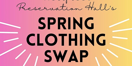 Spring Clothing Swap primary image