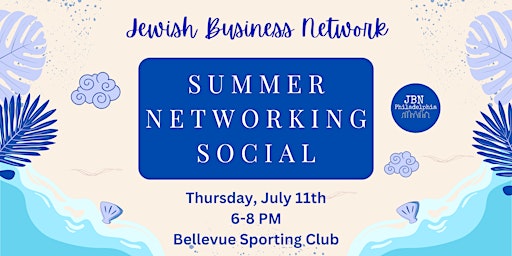 Imagem principal do evento JBN Networking Summer Social