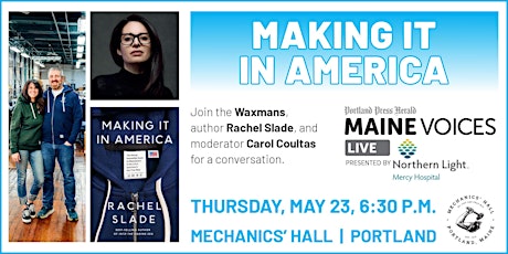 Maine Voices Live: American Roots & Making it in America at Mechanics' Hall