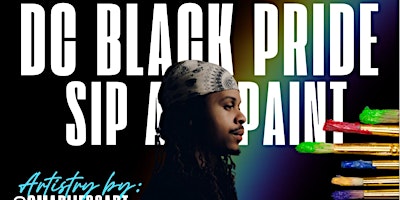 DC Black Pride Sip And Paint $30  primärbild