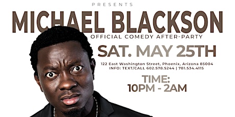 Michael Blackson Comedy Show After-Party