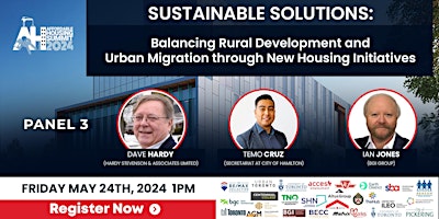 Imagem principal do evento Balancing Urban Growth: Sustainable Solutions for Housing Development