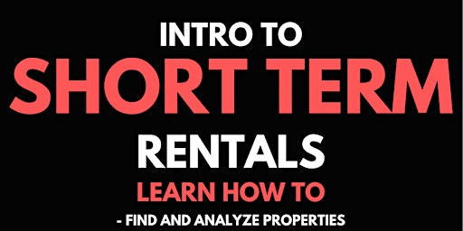 Intro To Short Term Rentals primary image
