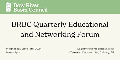 Imagen principal de BRBC Quarterly Educational and Networking Forum/Annual General Meeting