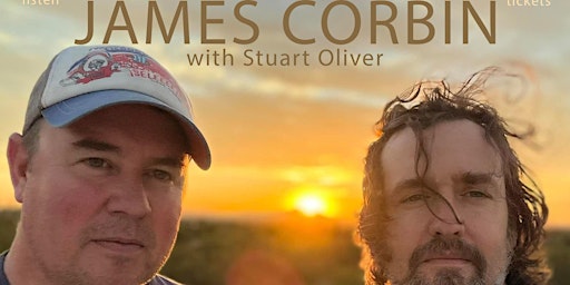 Imagem principal do evento James Corbin with guest Stuart Oliver: Country-Americana LIVE in the Roots