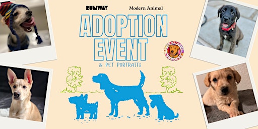 Imagem principal do evento PET ADOPTION at RUNWAY