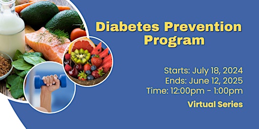 Imagem principal do evento Diabetes Prevention Program - Virtual