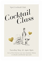 Primaire afbeelding van Cocktail Class Featuring new Summer Menu Cocktails